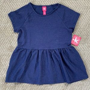 J. Khaki Girls peplum shirt